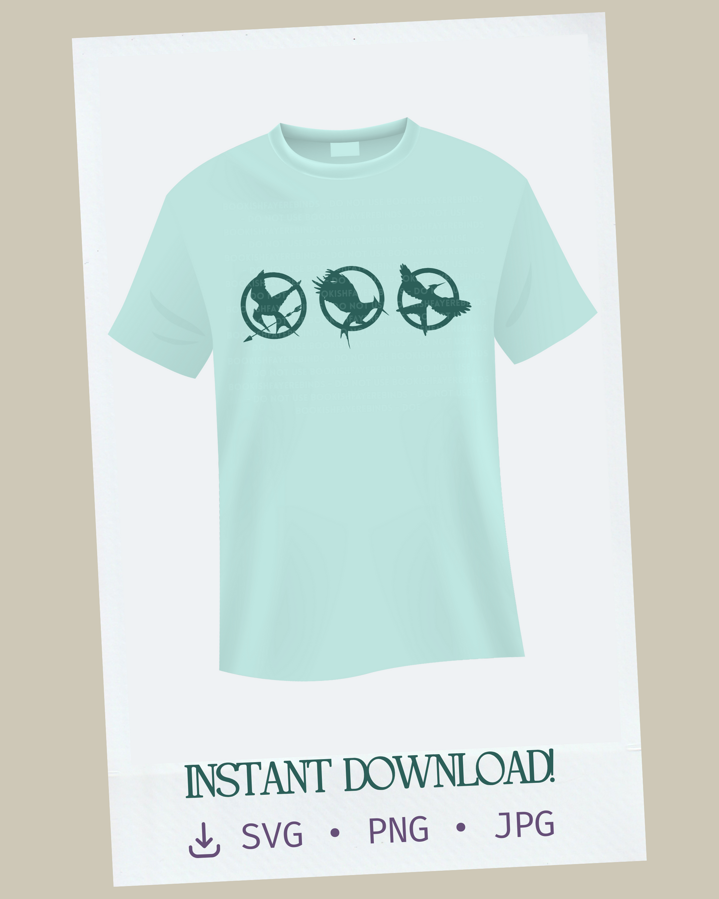 The Hunger Games Digital Design Elements | PNG, JPG, and SVG files