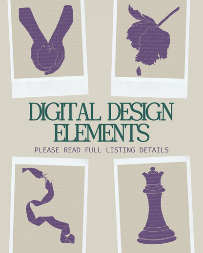 Twilight Saga Digital Design Elements | PNG, JPG, and SVG files