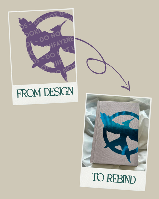 The Hunger Games Series | Digital Rebind Designs | PNG FILES ONLY